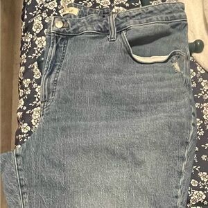 Madewell blue jeans size 26W